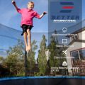 Équipement de parc de trampoline extérieur à saut à grands enfants